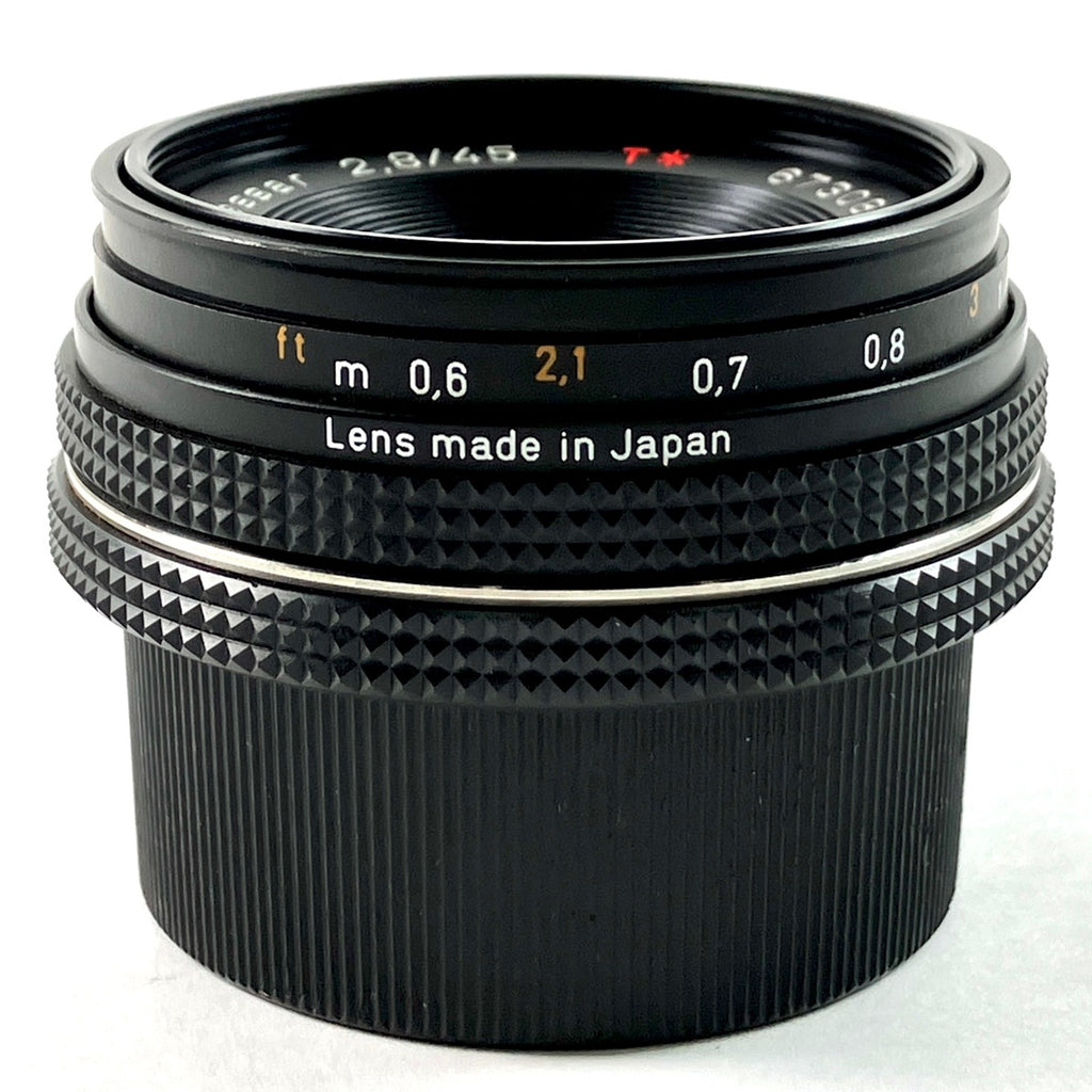 コンタックス CONTAX Tessar T* 45mm F2.8 AEJ テッサー 一眼カメラ用レンズ（マニュアルフォーカス） 【中古】cambb