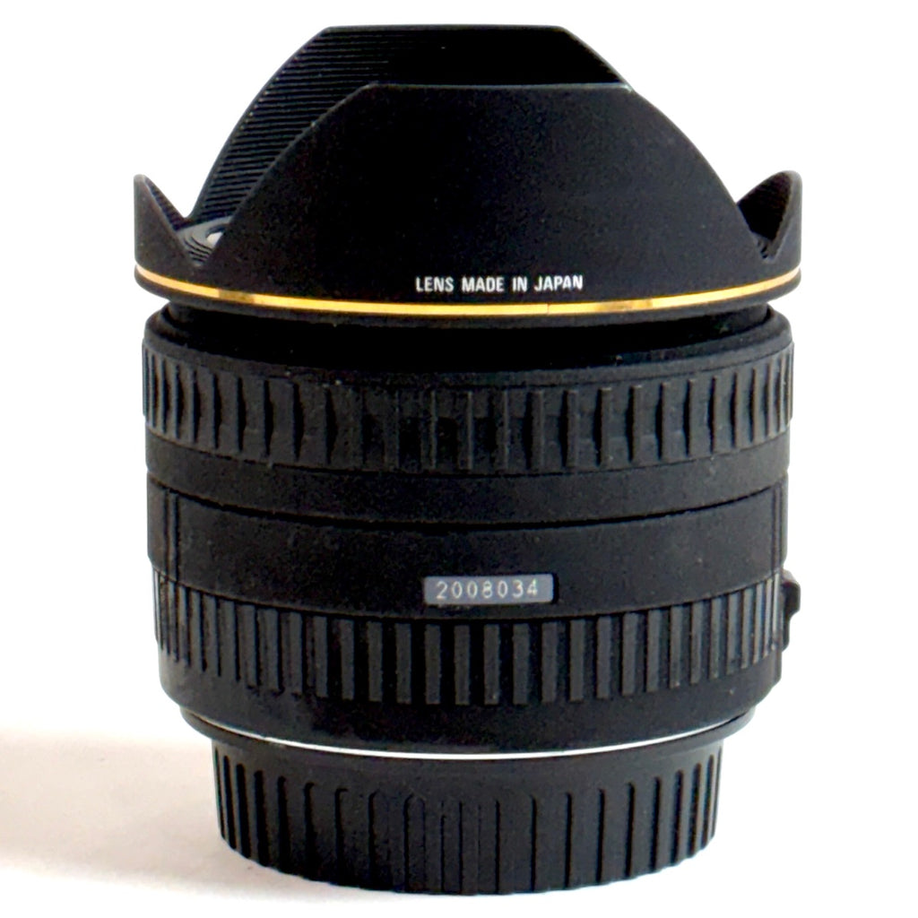 シグマ SIGMA 15mm F2.8EX DG DIAGONAL FISHEYE (キヤノン EF用) 一眼カメラ用レンズ（オートフォーカス） 【中古】cambb