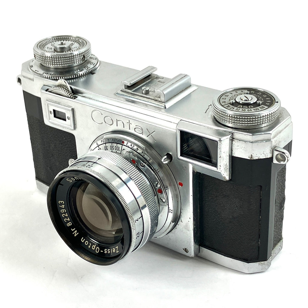 ツァイス・イコン Zeiss Ikon Contax IIa + zeiss opton sonnar 50mm f2［ジャンク品］ フィルム レンジファインダーカメラ 【中古】cambb