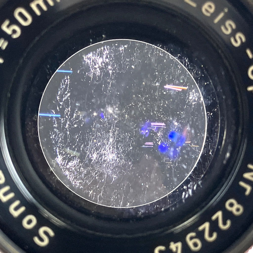 ツァイス・イコン Zeiss Ikon Contax IIa + zeiss opton sonnar 50mm f2［ジャンク品］ フィルム レンジファインダーカメラ 【中古】cambb