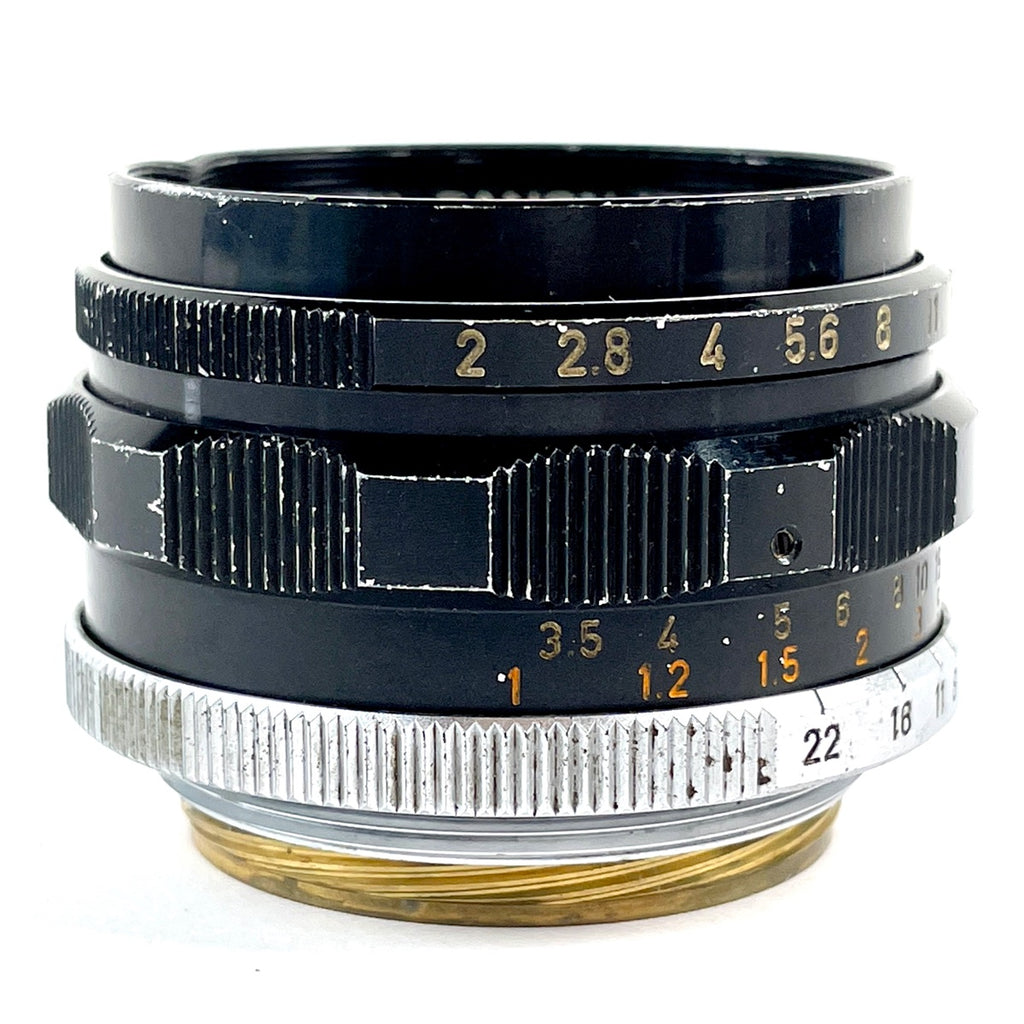 キヤノン Canon 35mm F2 Lマウント L39 レンジファインダーカメラ用レンズ 【中古】cambb