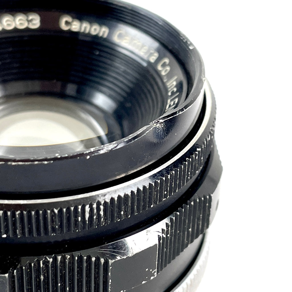 キヤノン Canon 35mm F2 Lマウント L39 レンジファインダーカメラ用レンズ 【中古】cambb