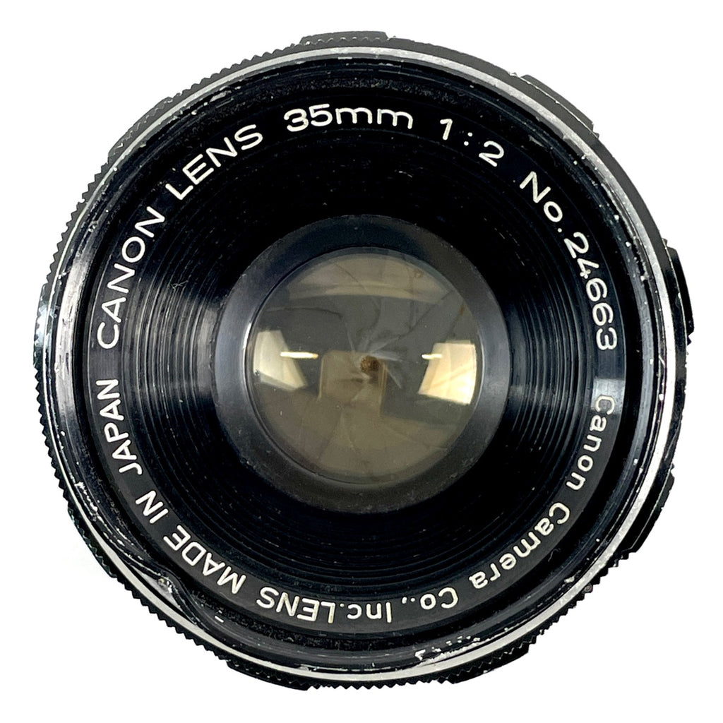 キヤノン Canon 35mm F2 Lマウント L39 レンジファインダーカメラ用レンズ 【中古】cambb