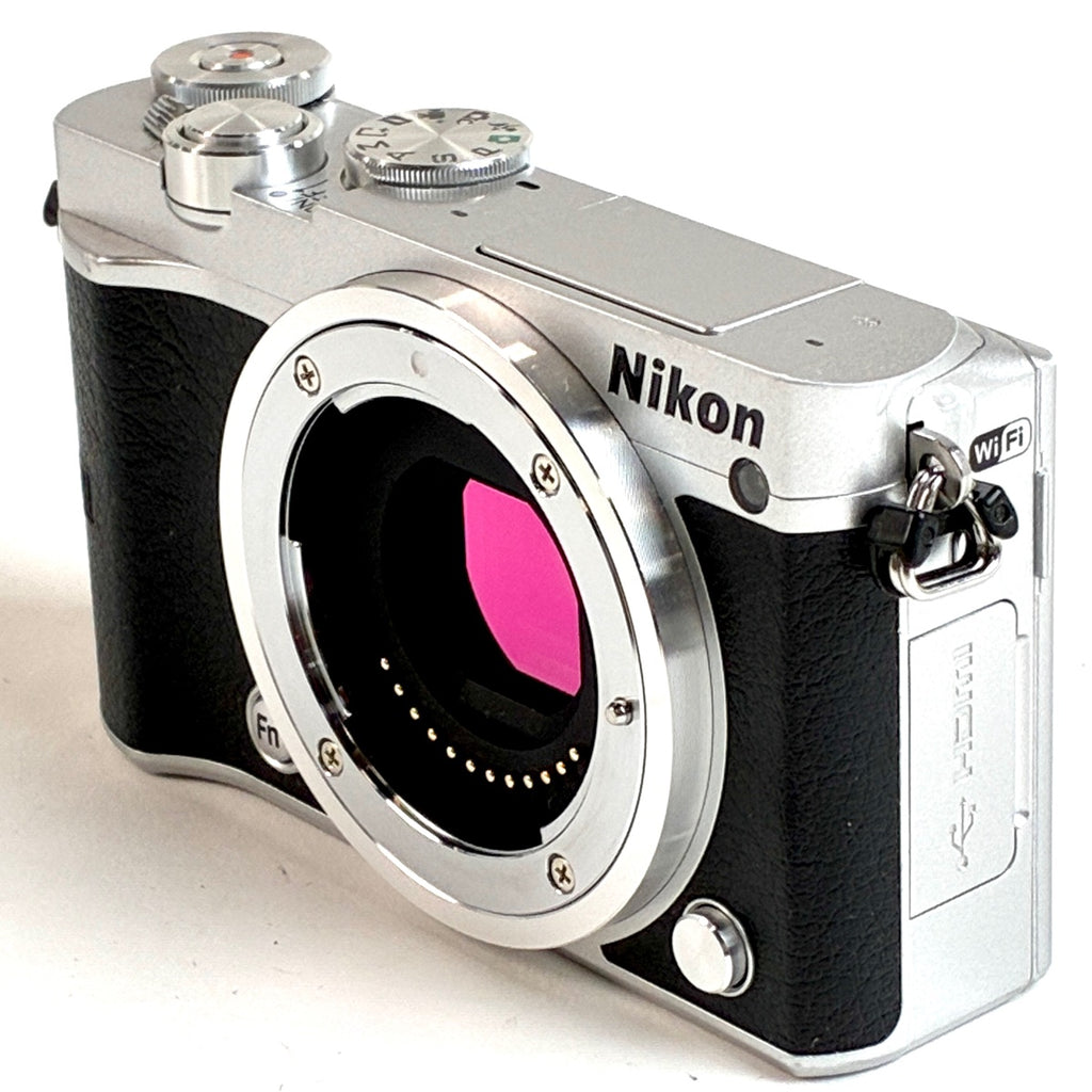 ニコン Nikon 1 J5 ボディ シルバー デジタル ミラーレス 一眼カメラ 【中古】cambb