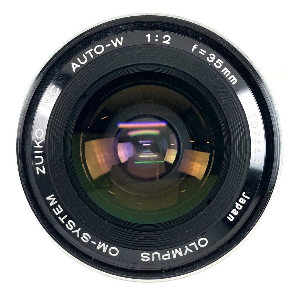 オリンパス OLYMPUS ZUIKO MC AUTO-W 35mm F2 一眼カメラ用レンズ（マニュアルフォーカス） 【中古】cambb