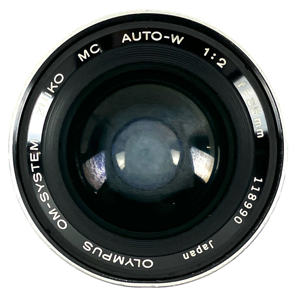 オリンパス OLYMPUS ZUIKO MC AUTO-W 35mm F2 一眼カメラ用レンズ（マニュアルフォーカス） 【中古】cambb
