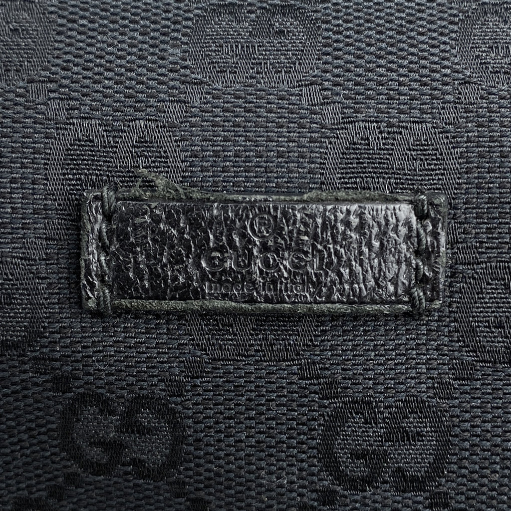 グッチ GG柄 ショルダーバッグ GGキャンバス ブラック 181092 レディース 【中古】brbag