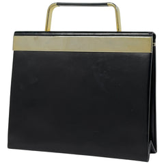 クリスチャンディオール デザイン ハンドバッグ 手提げ ハンドバッグ レザー ブラック レディース 【中古】brbag