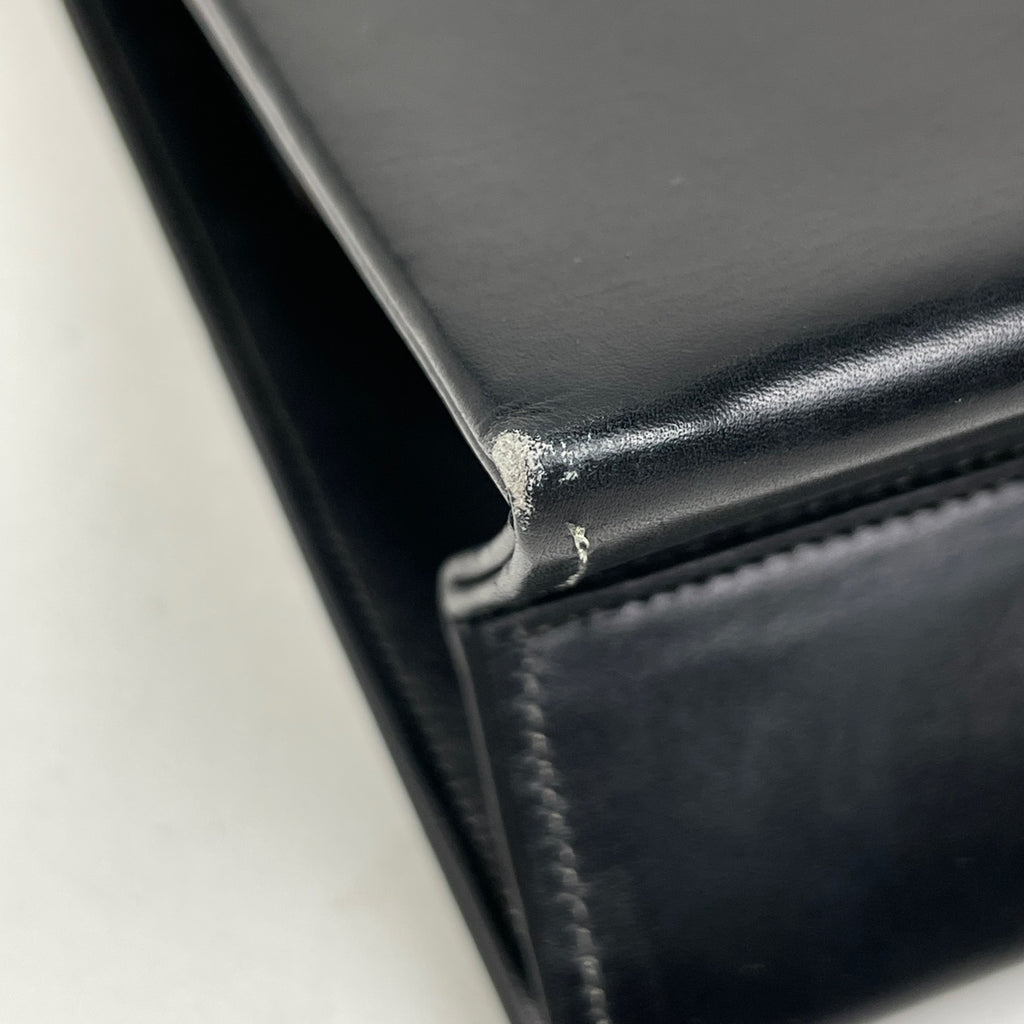 クリスチャンディオール デザイン ハンドバッグ 手提げ ハンドバッグ レザー ブラック レディース 【中古】brbag