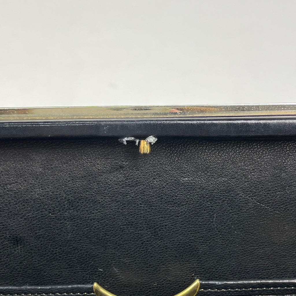 クリスチャンディオール デザイン ハンドバッグ 手提げ ハンドバッグ レザー ブラック レディース 【中古】brbag