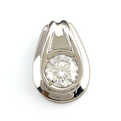 ダイヤモンド ペンダントトップ プラチナ ペンダントトップ Pt900 ダイヤモンド レディース 【中古】nbjwl