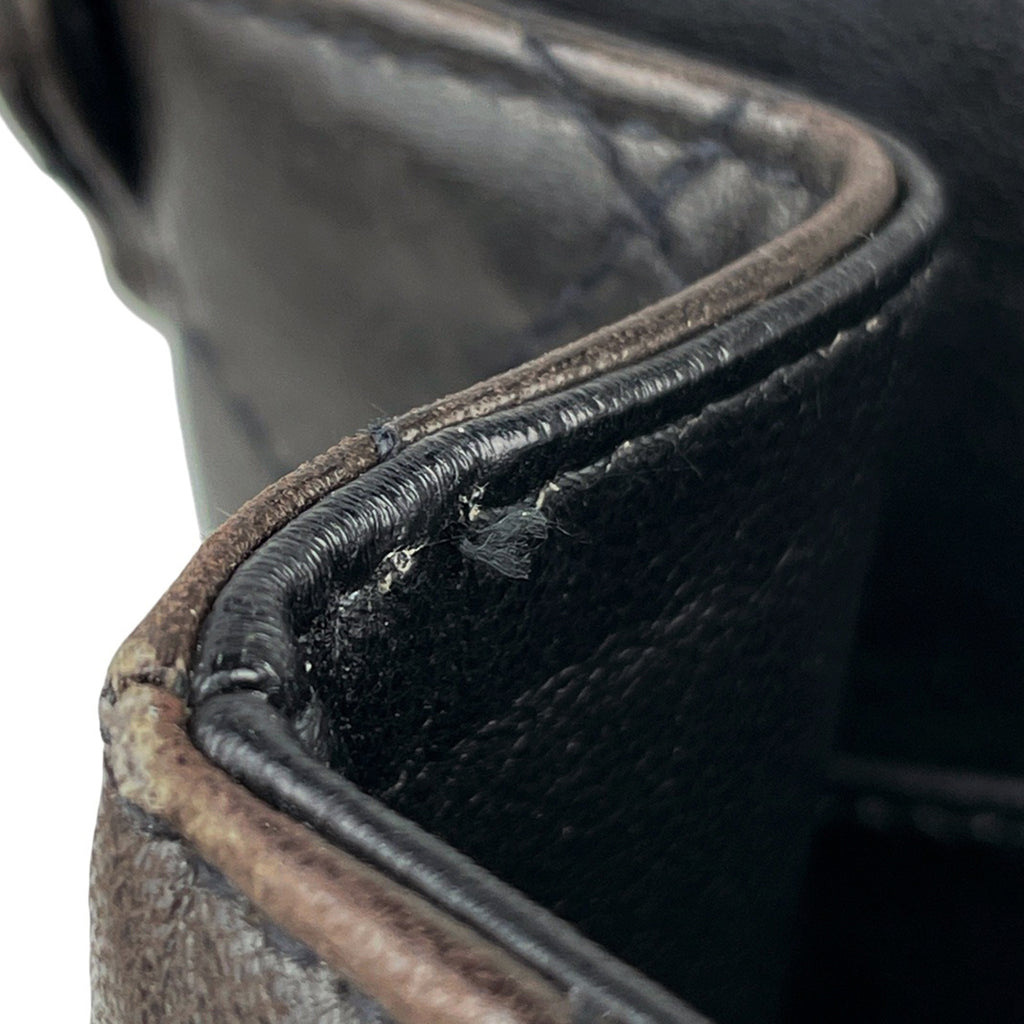 シャネル ココマーク ショルダーバッグ マトラッセ ショルダーバッグ レザー ブラック レディース 【中古】brbag