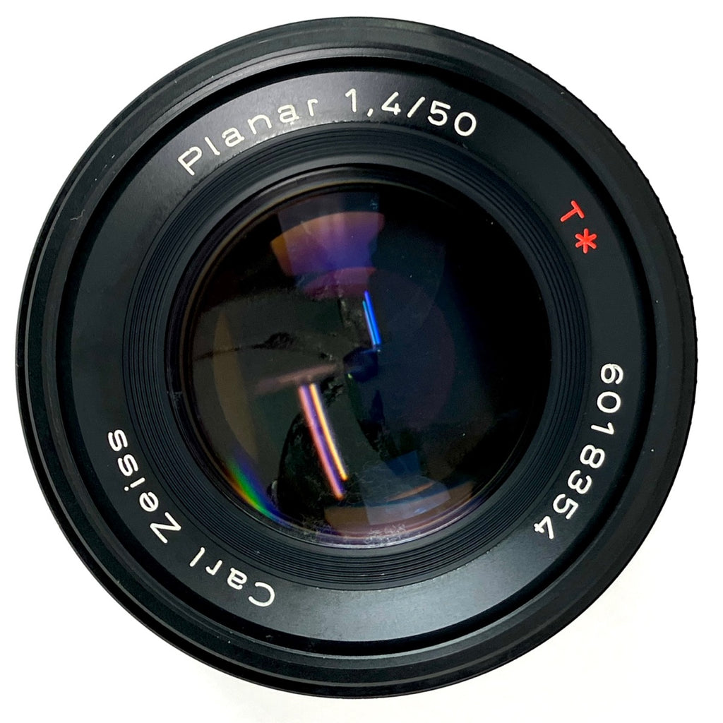 コンタックス CONTAX Planar T* 50mm F1.4 AEJ プラナー［ジャンク品］ 一眼カメラ用レンズ（マニュアルフォーカス） 【中古】cambb