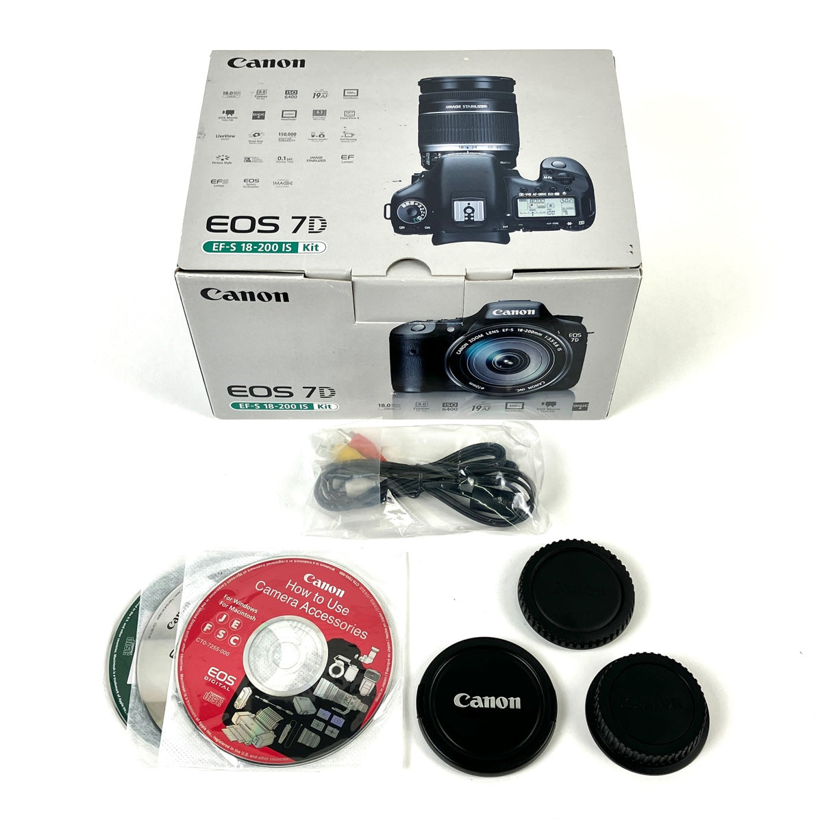 バイセル公式】キヤノン Canon EOS 7D EF-S 18-200 IS レンズキット