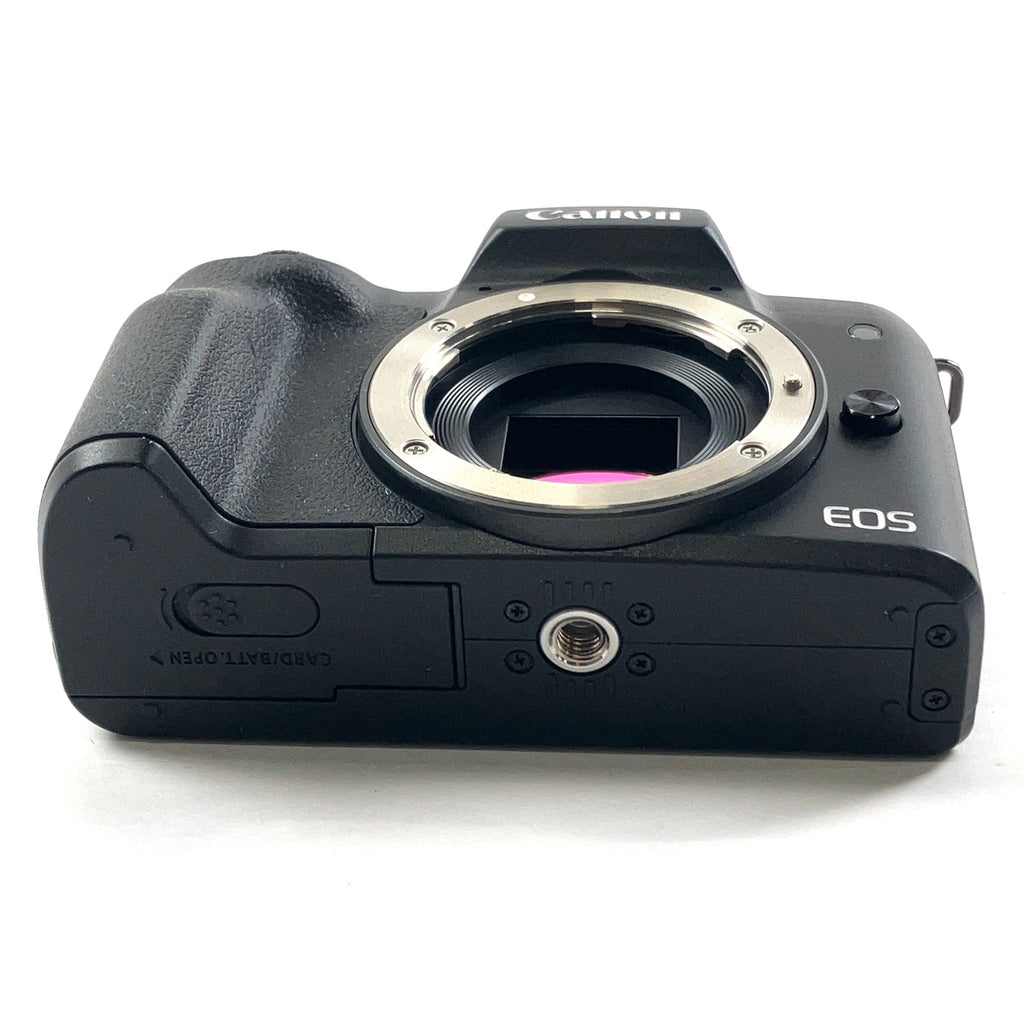 キヤノン Canon EOS Kiss M ボディ ブラック デジタル ミラーレス 一眼カメラ 【中古】cambb