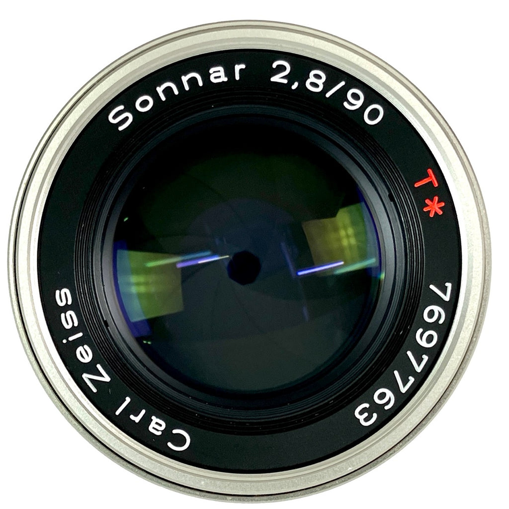 コンタックス CONTAX Sonnar T* 90mm F2.8 ゾナー Gマウント レンジファインダーカメラ用レンズ 【中古】cambb