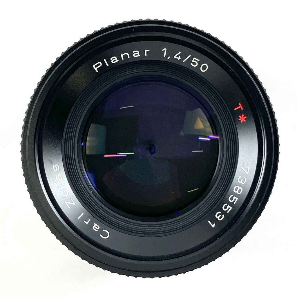 コンタックス CONTAX Planar T* 50mm F1.4 MMJ プラナー 一眼カメラ用レンズ（マニュアルフォーカス） 【中古】cambb