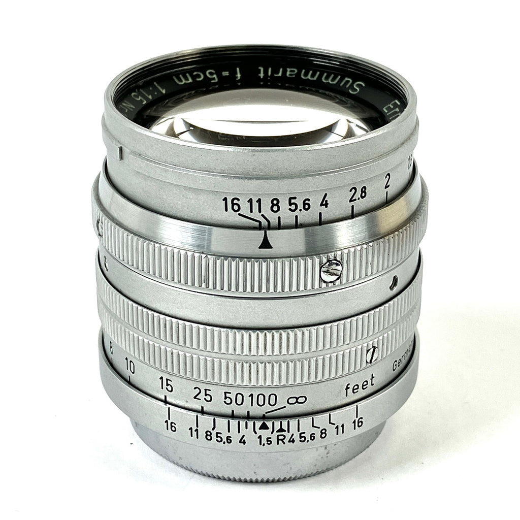 ライカ LEICA Summarit 50mm F1.5 ズマリット 5cm Lマウント L39 前期 レンジファインダーカメラ用レンズ 【中古】cambb
