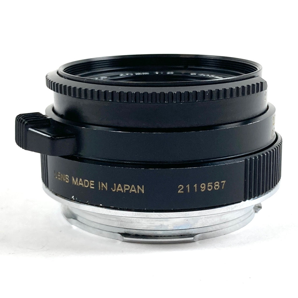 ミノルタ MINOLTA M-ROKKOR 40mm F2 Mマウント 後期 (CLE用) レンジファインダーカメラ用レンズ 【中古】cambb