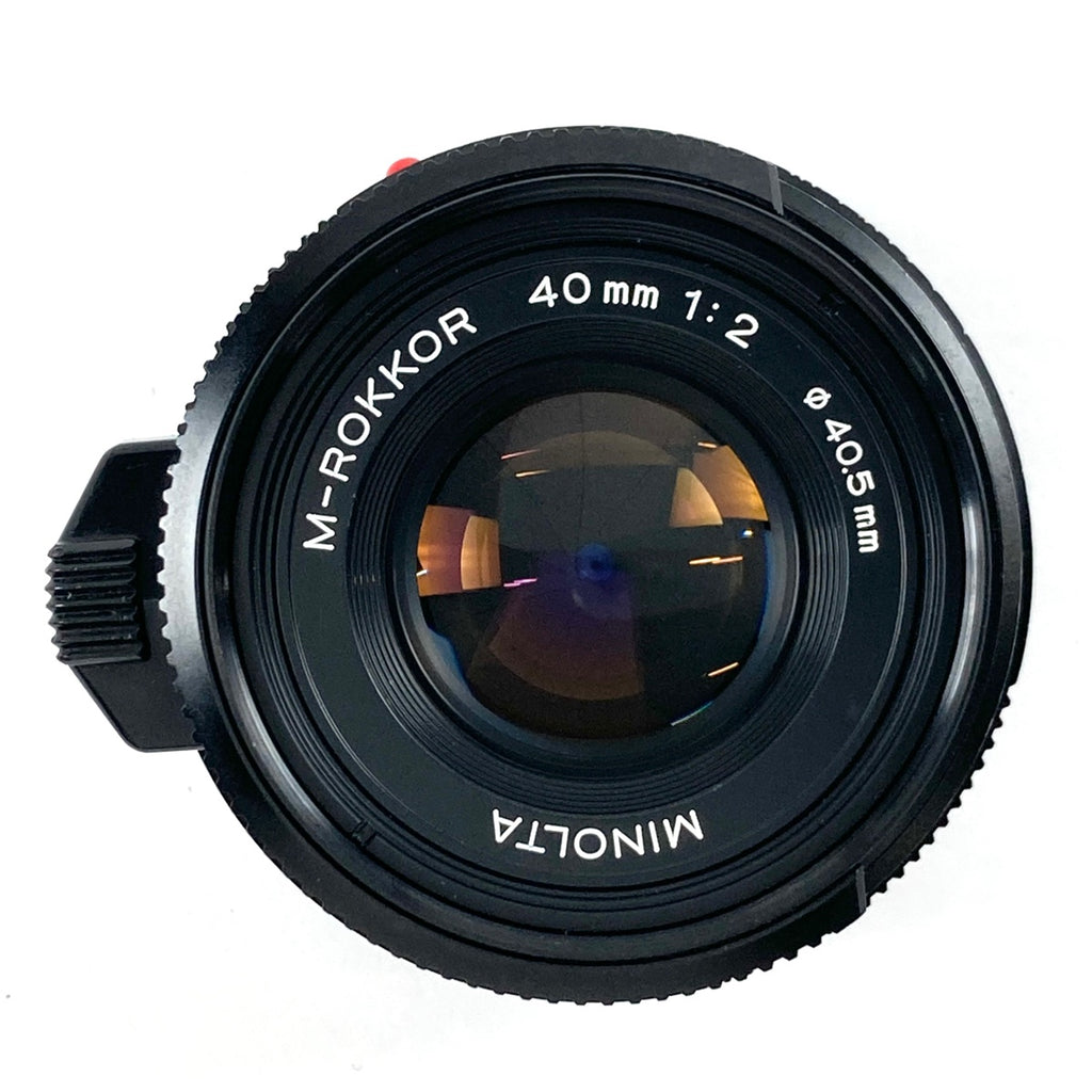ミノルタ MINOLTA M-ROKKOR 40mm F2 Mマウント 後期 (CLE用) レンジファインダーカメラ用レンズ 【中古】cambb