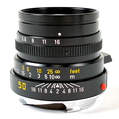 ライカ LEICA SUMMICRON-M 50mm F2 ズミクロン 第3世代 ブラック レンジファインダーカメラ用レンズ 【中古】cambb