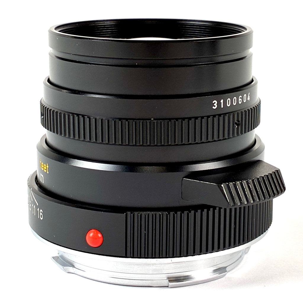 ライカ LEICA SUMMICRON-M 50mm F2 ズミクロン 第3世代 ブラック レンジファインダーカメラ用レンズ 【中古】cambb