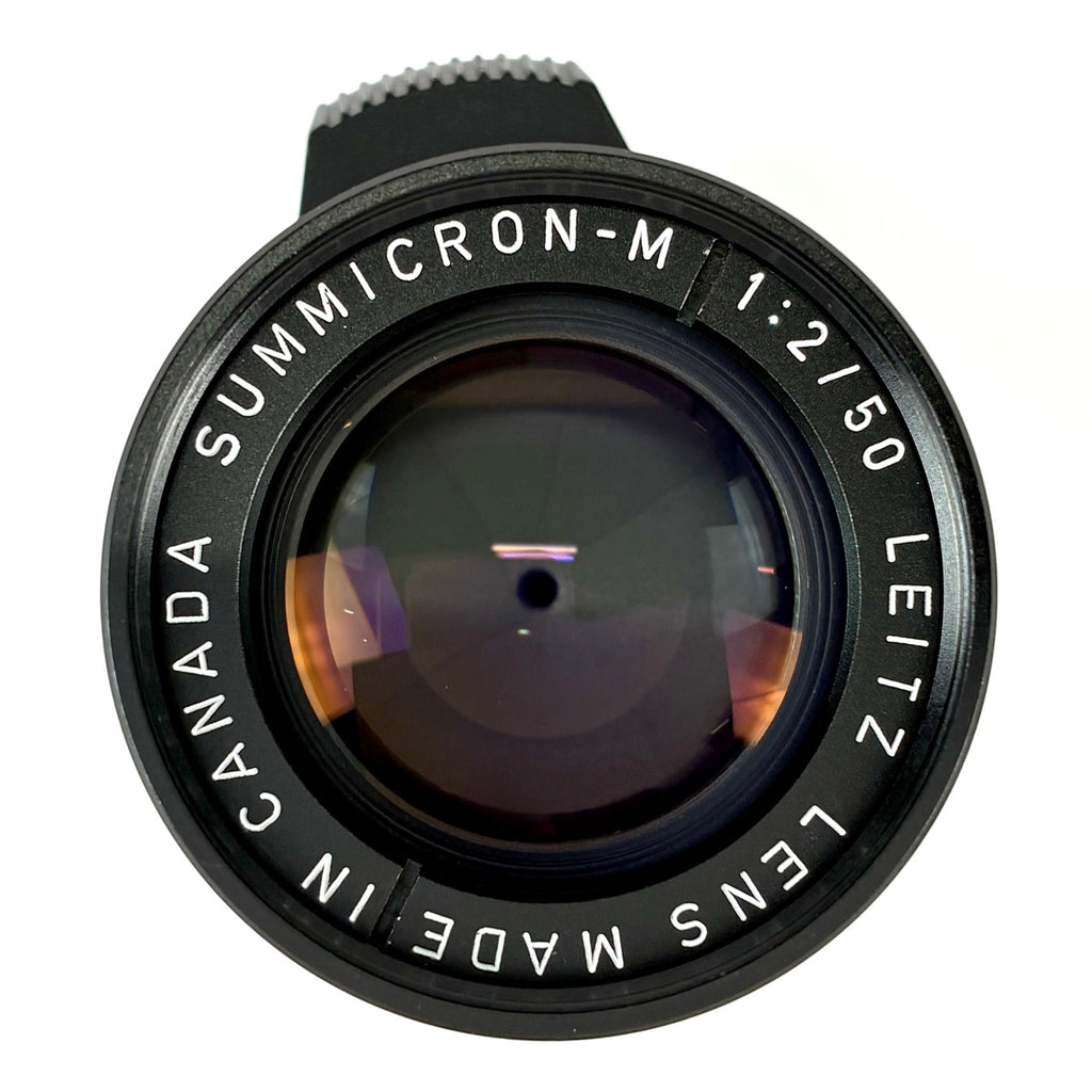 ライカ LEICA SUMMICRON-M 50mm F2 ズミクロン 第3世代 ブラック レンジファインダーカメラ用レンズ 【中古】cambb
