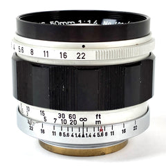キヤノン Canon 50mm F1.4 Lマウント L39 レンジファインダーカメラ用レンズ 【中古】cambb