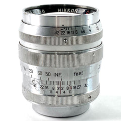 ニコン Nikon NIKKOR-P.C 85mm F2 8.5cm シルバー Lマウント L39 レンジファインダーカメラ用レンズ 【中古】cambb