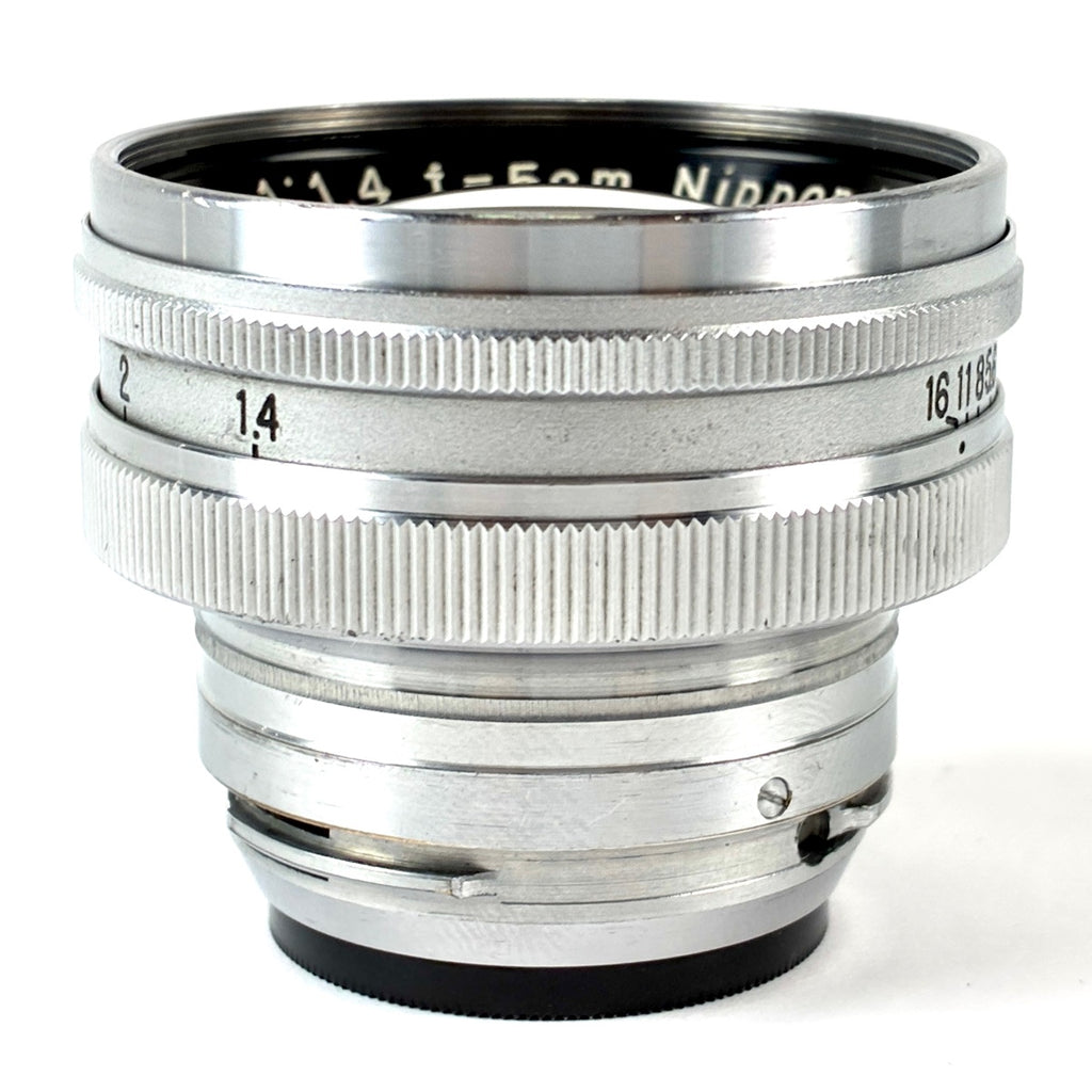 ニコン Nikon NIKKOR-S.C 50mm F1.4 5cm シルバー Sマウント レンジファインダーカメラ用レンズ 【中古】cambb