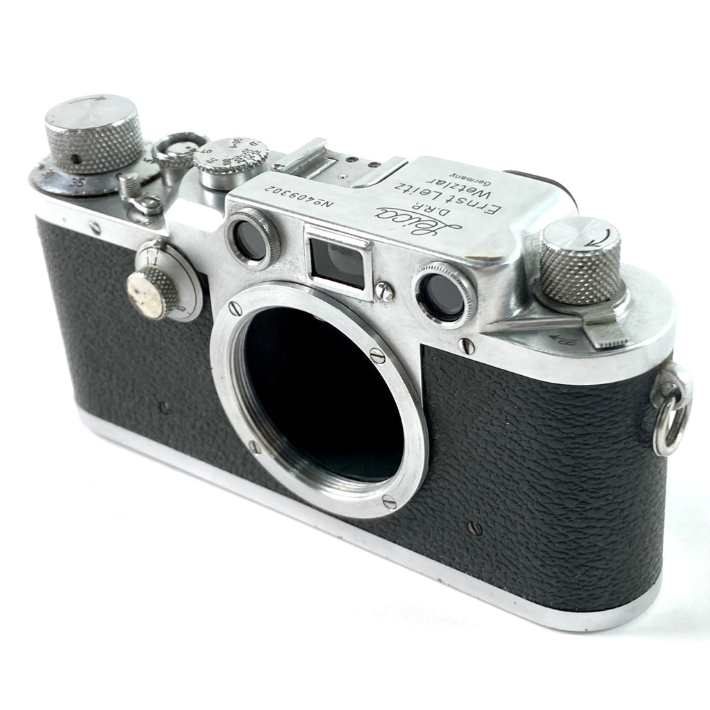 ライカ LEICA IIIc 後期 シルバー［ジャンク品］ フィルム レンジファインダーカメラ 【中古】cambb