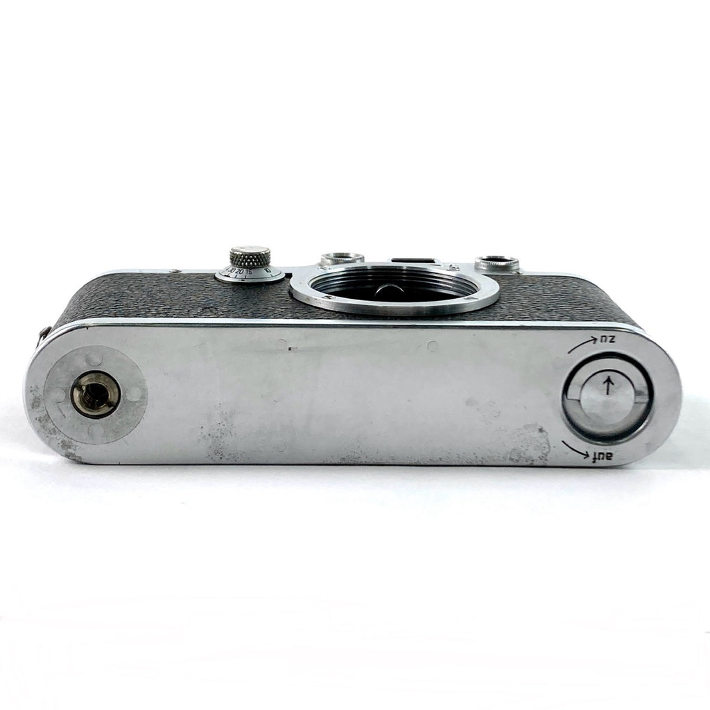ライカ LEICA IIIc 後期 シルバー［ジャンク品］ フィルム レンジファインダーカメラ 【中古】cambb