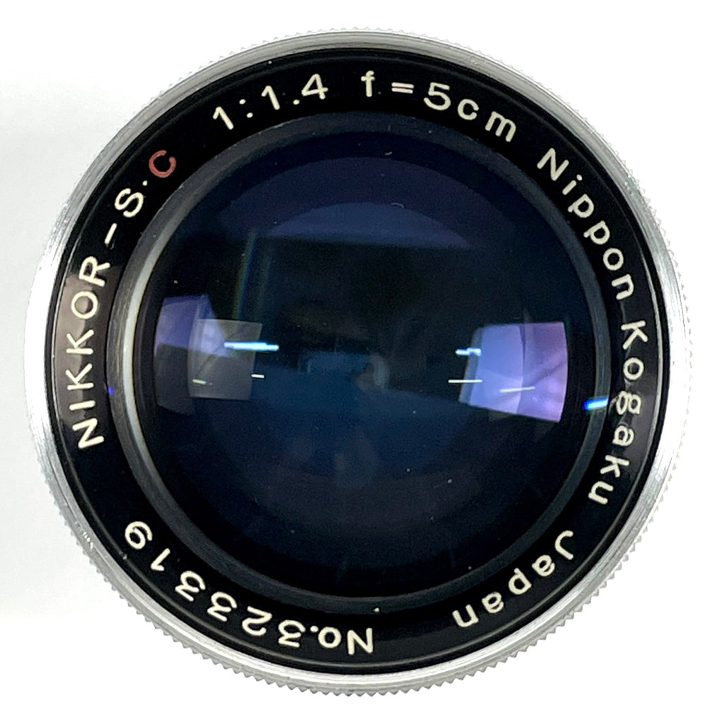 ニコン Nikon NIKKOR-S.C 50mm F1.4 5cm シルバー Sマウント レンジファインダーカメラ用レンズ 【中古】cambb