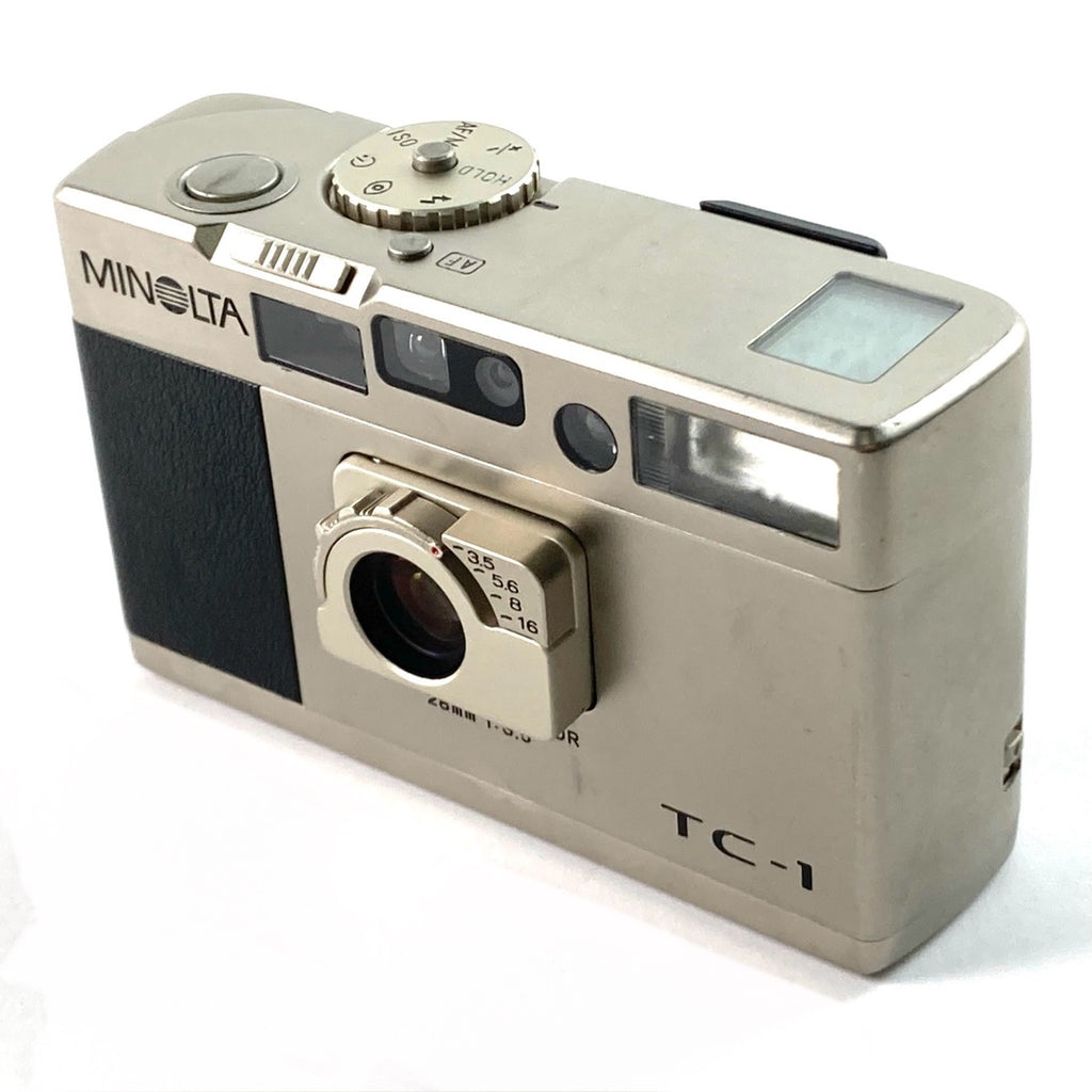 【美品】MINOLTA / TC-1 / コンパクトフィルムカメラ/動作品 MINOLTA（ミノルタ）TC-1／最小・至高の高級コンパクト