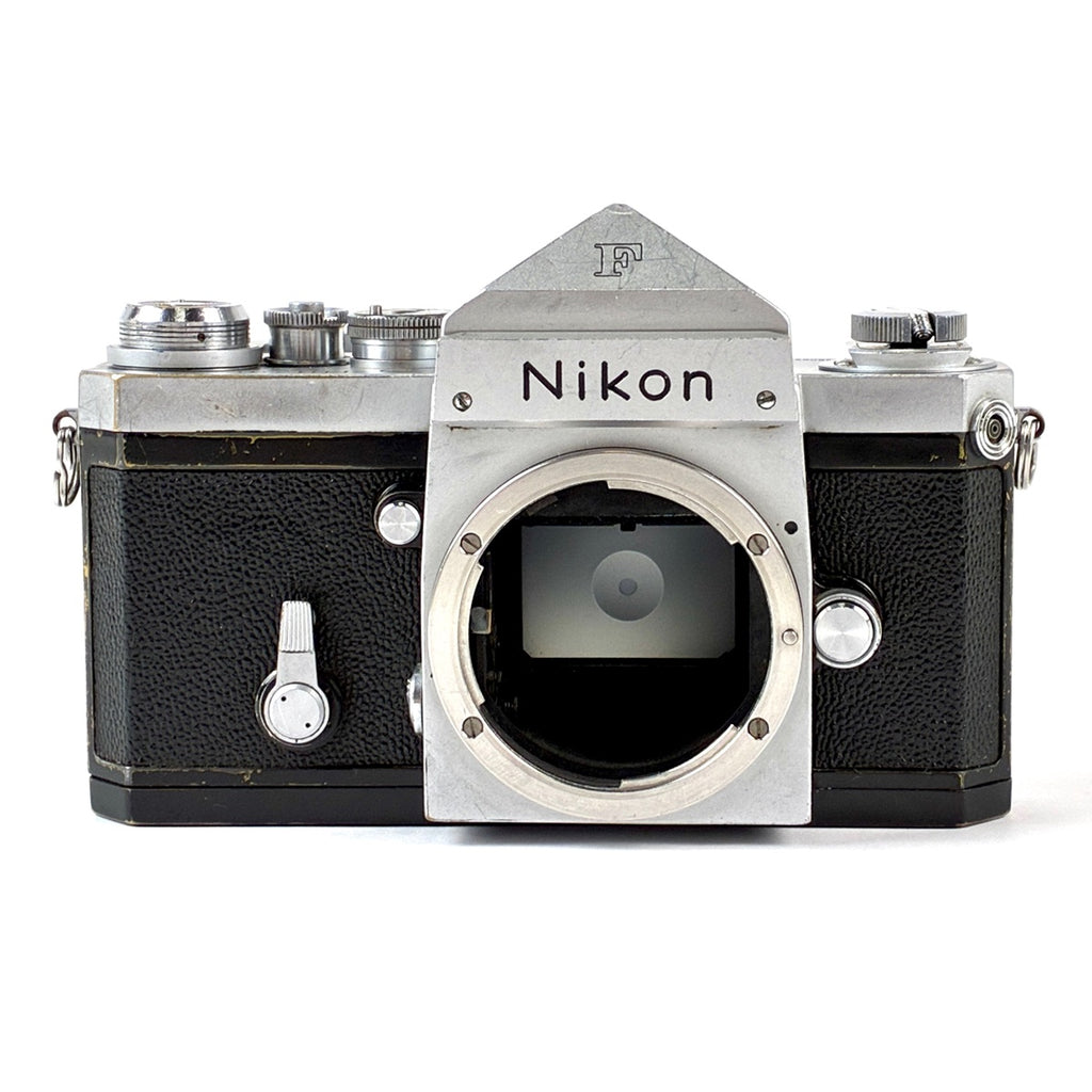 ニコン Nikon F アイレベル シルバー ボディ ［ジャンク品］ フィルム マニュアルフォーカス 一眼レフカメラ 【中古】cambb