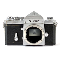 ニコン Nikon F アイレベル シルバー ボディ ［ジャンク品］ フィルム マニュアルフォーカス 一眼レフカメラ 【中古】cambb