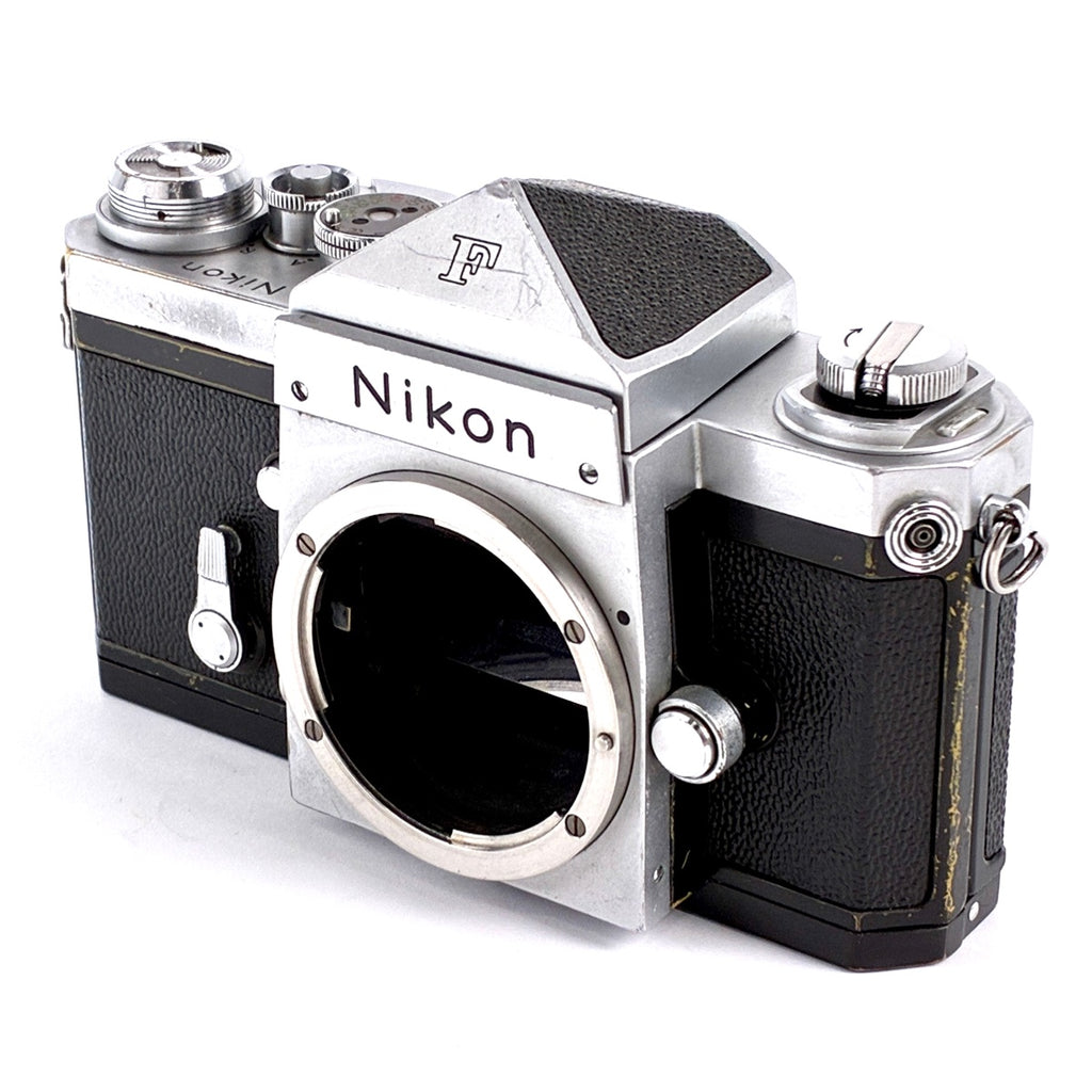 ニコン Nikon F アイレベル シルバー ボディ ［ジャンク品］ フィルム マニュアルフォーカス 一眼レフカメラ 【中古】cambb