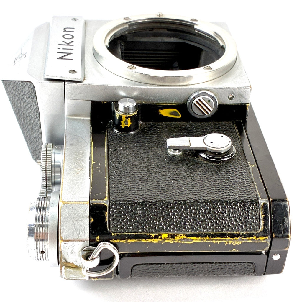 ニコン Nikon F アイレベル シルバー ボディ ［ジャンク品］ フィルム マニュアルフォーカス 一眼レフカメラ 【中古】cambb