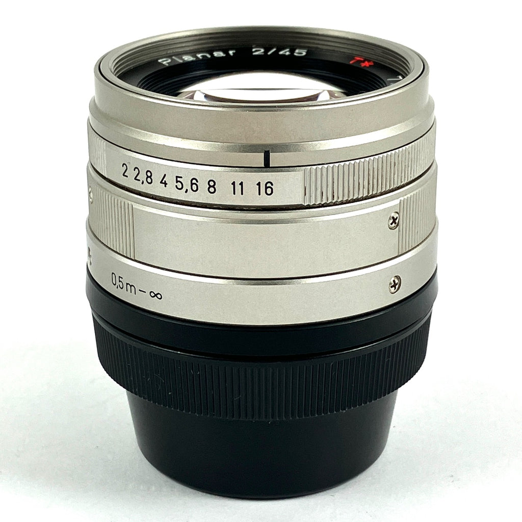 コンタックス CONTAX Planar T* 45mm F2 プラナー Gマウント レンジファインダーカメラ用レンズ 【中古】cambb