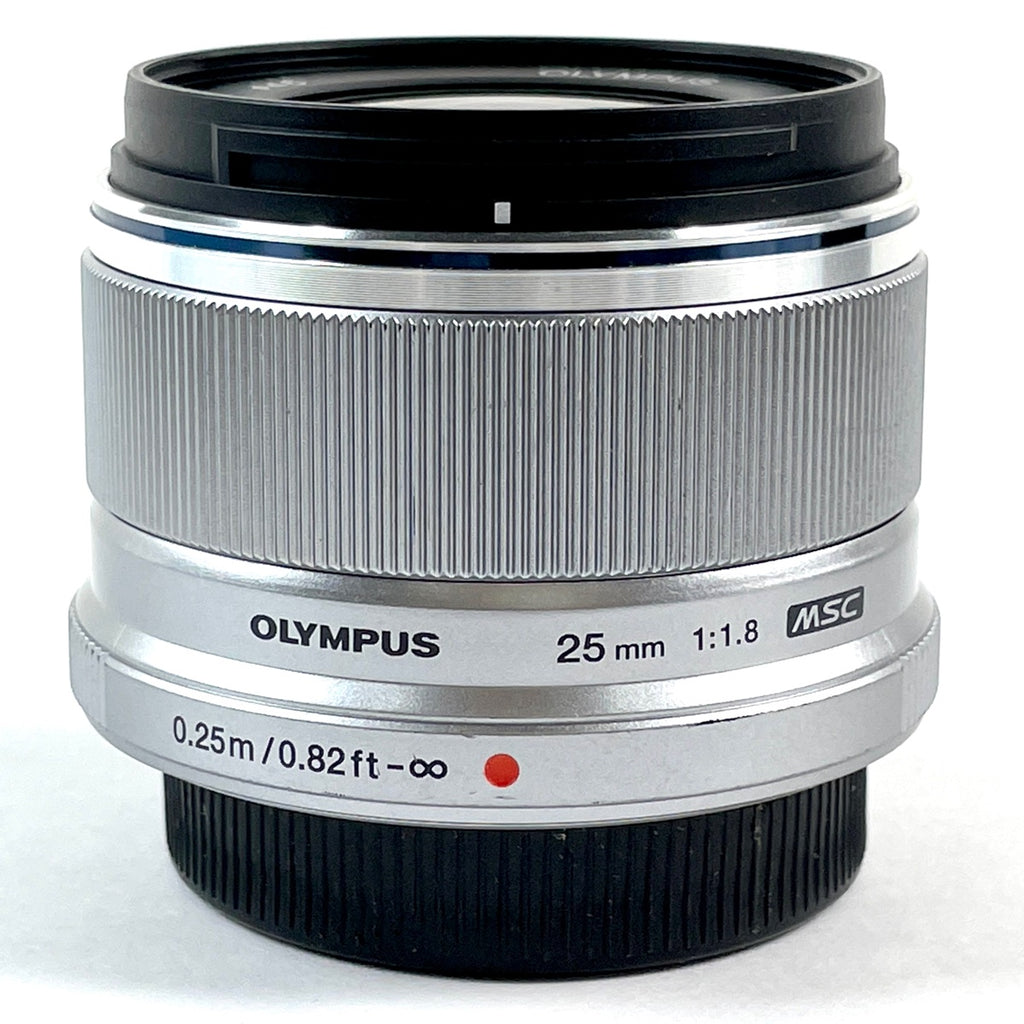 オリンパス OLYMPUS M.ZUIKO DIGITAL 25mm F1.8 シルバー 一眼カメラ用レンズ（オートフォーカス） 【中古】cambb