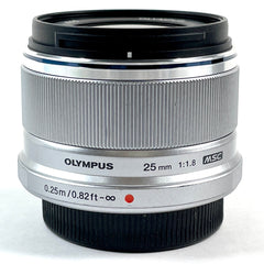 オリンパス OLYMPUS M.ZUIKO DIGITAL 25mm F1.8 シルバー 一眼カメラ用レンズ（オートフォーカス） 【中古】cambb