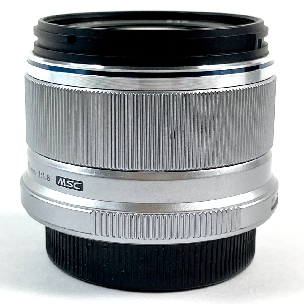 オリンパス OLYMPUS M.ZUIKO DIGITAL 25mm F1.8 シルバー 一眼カメラ用レンズ（オートフォーカス） 【中古】cambb