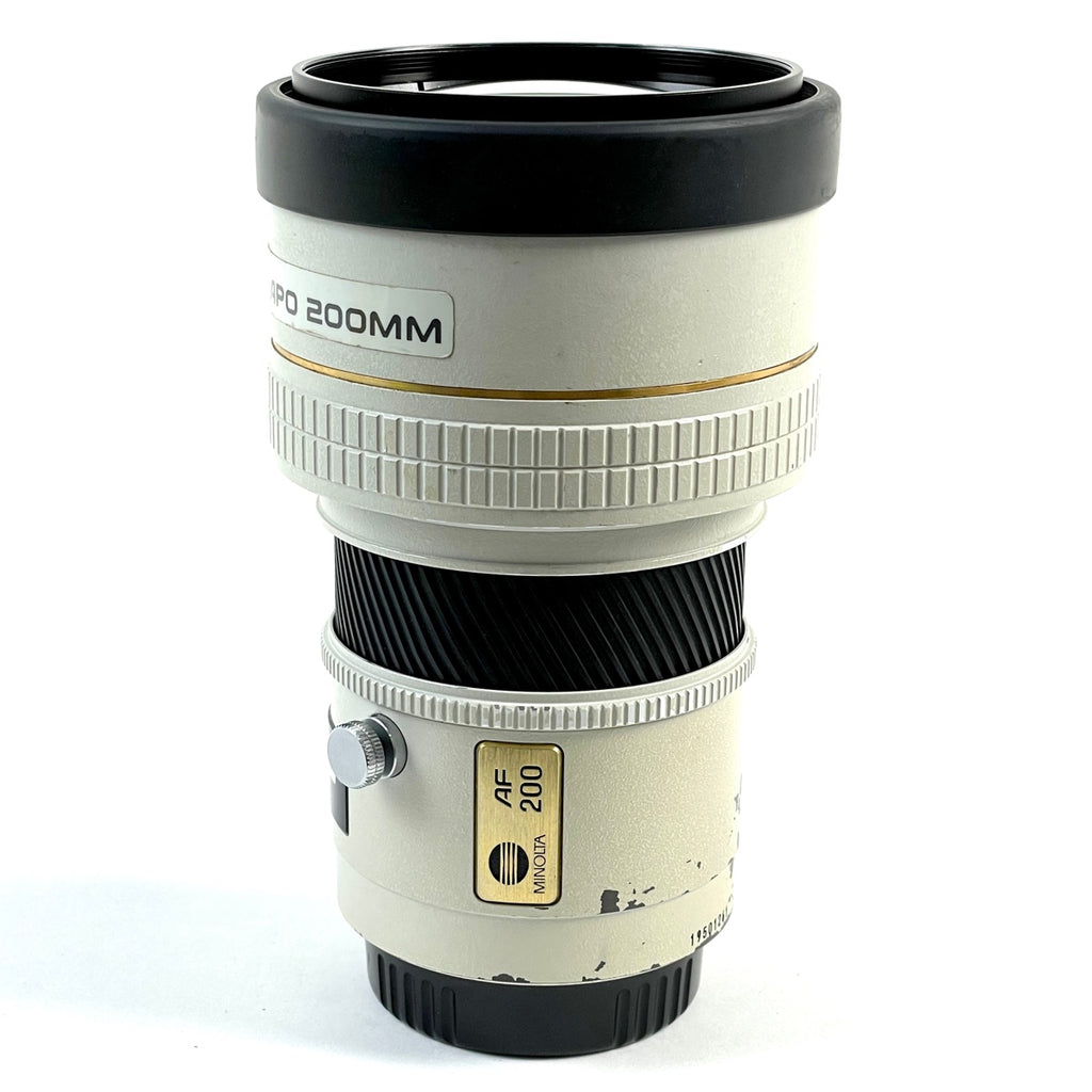 ミノルタ MINOLTA AF APO TELE 200mm F2.8 一眼カメラ用レンズ（オートフォーカス） 【中古】cambb