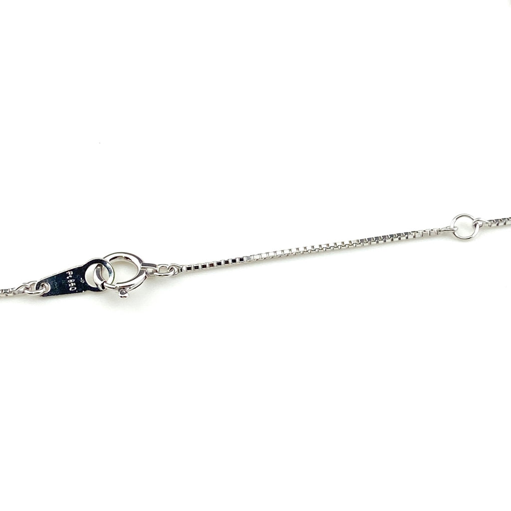 モニッケンダム メレダイヤ デザインネックレス プラチナ ペンダント ネックレス Pt900 Pt850 ダイヤモンド レディース 【中古】brjwl