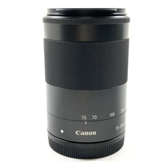キヤノン Canon EF-M 55-200mm F4.5-6.3 IS STM ブラック 一眼カメラ用レンズ（オートフォーカス） 【中古】cambb