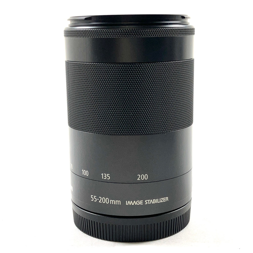キヤノン Canon EF-M 55-200mm F4.5-6.3 IS STM ブラック 一眼カメラ用レンズ（オートフォーカス） 【中古】cambb