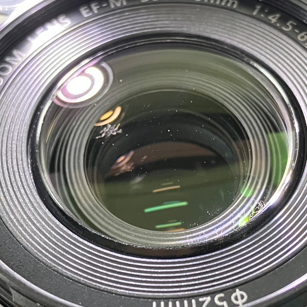キヤノン Canon EF-M 55-200mm F4.5-6.3 IS STM ブラック 一眼カメラ用レンズ（オートフォーカス） 【中古】cambb