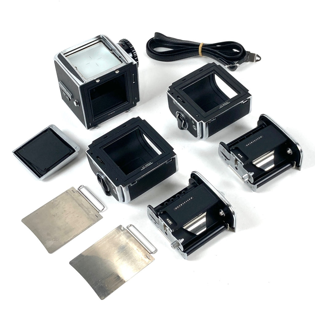 ハッセルブラッド Hasselblad 500C/M ボディ + A-12 (初期型) フィルムマガジン ［ジャンク品］ 中判カメラ 【中古】cambb