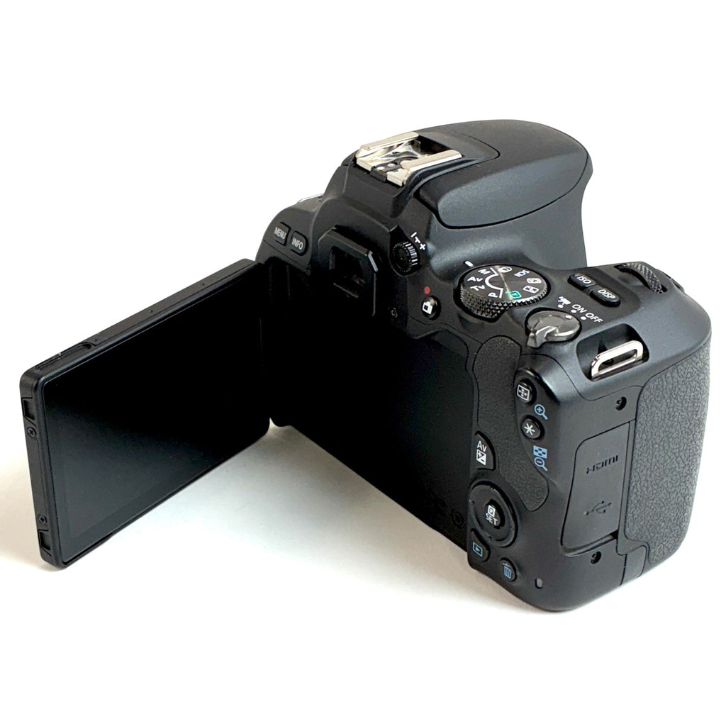 キヤノン Canon EOS Kiss X9 ダブルズームキット ブラック デジタル 一眼レフカメラ 【中古】cambb