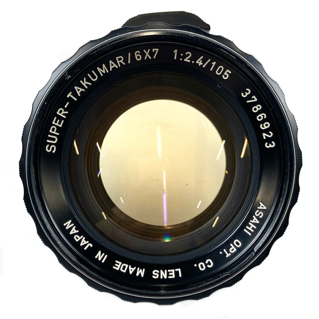 ペンタックス PENTAX TAKUMAR 6X7 105mm F2.4 67 バケペン用 中判カメラ用レンズ 【中古】cambb